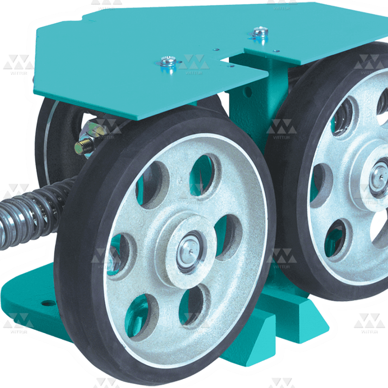 Car/Counterweight guide shoes