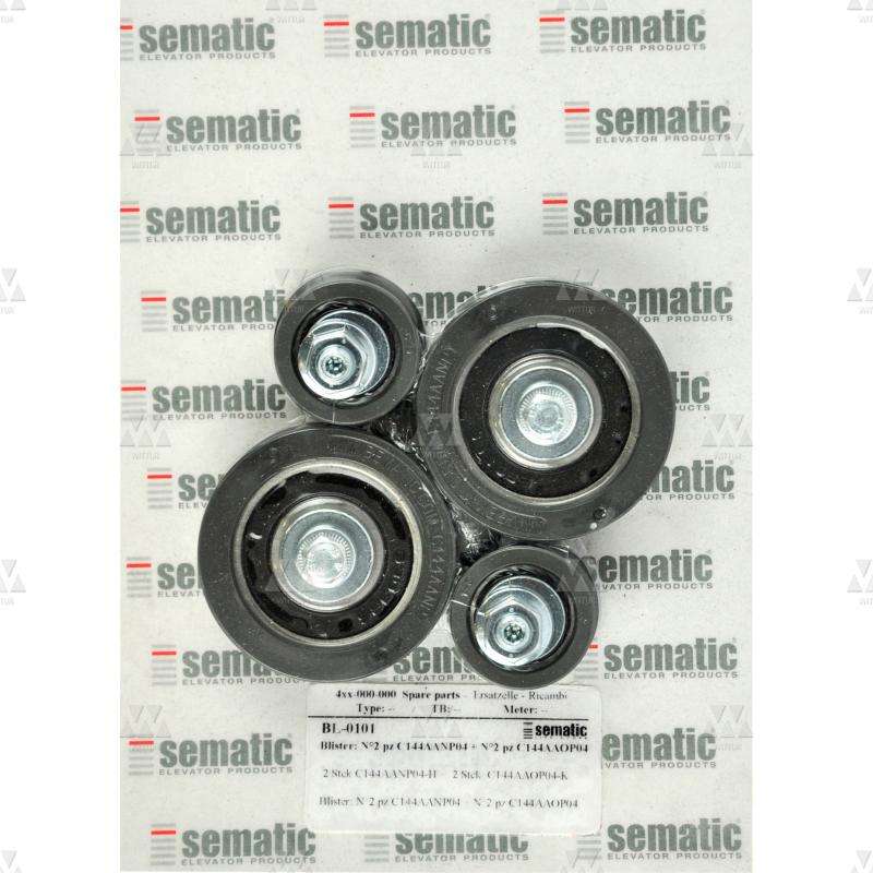 BL-0101 | ROLLER KIT FOR CARRIAGE (2X D.60MM & 2X D.36MM)