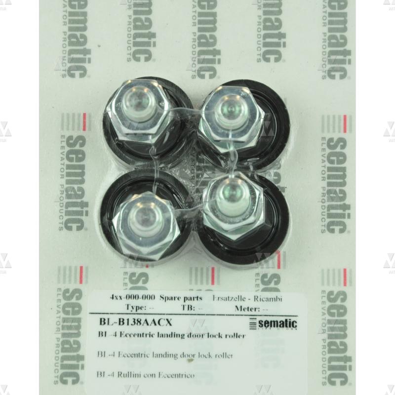 BL-B138AACX | 4X ECCENTRIC LANDING DOOR LOCK ROLLER D.30MM (EXTERNAL)